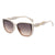 Casual Minimalist Streetwear Geometric Ac Square Full Frame Women's Sunglasses