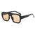 Casual Simple Style Streetwear Geometric Ac Square Full Frame Women's Sunglasses