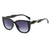 Casual Minimalist Streetwear Geometric Ac Square Full Frame Women's Sunglasses