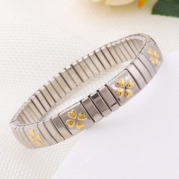 Casual Minimalist Streetwear Geometric Heart Shape 304 Stainless Steel Bracelets In Bulk