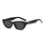 Casual Simple Style Streetwear Geometric Pc Cat Eye Full Frame Women's Sunglasses