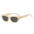 Casual Simple Style Streetwear Geometric Pc Cat Eye Full Frame Women's Sunglasses