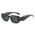 Casual Simple Style Streetwear Geometric Pc Square Full Frame Women's Sunglasses