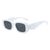 Casual Simple Style Streetwear Geometric Pc Square Full Frame Women's Sunglasses