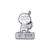 Casual Simple Style Streetwear Pin Cartoon Character Alloy Plating Unisex Brooches