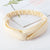 Casual Simple Style Stripe Solid Color Cloth Stripe Hair Band