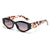 Casual Solid Color Ac Cat Eye Full Frame Women's Sunglasses