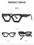 Casual Solid Color Ac Polygon Frameless Optical Glasses