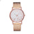 Casual Solid Color Buckle Quartz Women's Watches