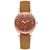 Casual Solid Color Buckle Quartz Women's Watches