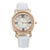 Casual Solid Color Buckle Quartz Women's Watches