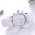 Casual Solid Color Buckle Quartz Women's Watches