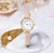 Casual Solid Color Buckle Quartz Women's Watches