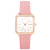 Casual Solid Color Buckle Quartz Women's Watches