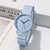 Casual Solid Color Buckle Quartz Women's Watches