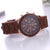 Casual Solid Color Buckle Quartz Women's Watches