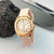 Casual Solid Color Buckle Quartz Women's Watches