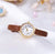 Casual Solid Color Buckle Quartz Women's Watches