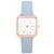 Casual Solid Color Buckle Quartz Women's Watches