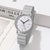 Casual Solid Color Buckle Quartz Women's Watches