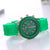 Casual Solid Color Buckle Quartz Women's Watches