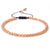 Casual Solid Color Natural Stone Knitting Bracelets