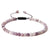 Casual Solid Color Natural Stone Knitting Bracelets