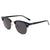 Casual Solid Color Pc Oval Frame Half Frame Men's Sunglasses