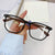 Casual Solid Color Pc Square Full Frame Optical Glasses