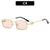 Casual Solid Color Pc Square Full Frame Women's Sunglasses