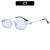 Casual Solid Color Pc Square Full Frame Women's Sunglasses