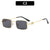 Casual Solid Color Pc Square Full Frame Women's Sunglasses