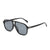 Casual Solid Color Pc Toad Glasses Full Frame Women's Sunglasses