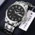 Casual Solid Color Single Folding Buckle Quartz Men's Watches