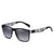 Casual Sports Colorful Pc Square Full Frame Men's Sunglasses