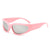 Casual Sports Geometric Ac Oval Frame Full Frame Women's Sunglasses