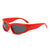 Casual Sports Geometric Ac Oval Frame Full Frame Women's Sunglasses