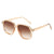 Casual Square Resin Square Full Frame Women's Sunglasses