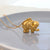 Casual Streetwear Elephant 304 Stainless Steel 18K Gold Plated Pendant Necklace