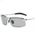 Casual Streetwear Geometric Tac Square Half Frame Glasses