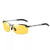 Casual Streetwear Geometric Tac Square Half Frame Glasses