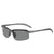 Casual Streetwear Geometric Tac Square Half Frame Glasses