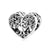 Casual Streetwear Heart Shape Zircon Sterling Silver Wholesale Jewelry Accessories