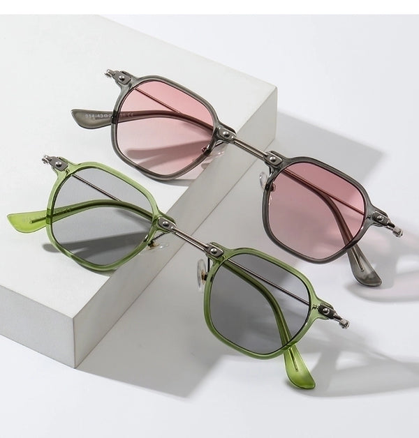 Casual Streetwear Solid Color Pc Square Full Frame Women's Sunglasses