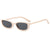 Casual Style Basic Simple Style Geometric Ac Square Full Frame Women's Sunglasses