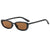 Casual Style Basic Simple Style Geometric Ac Square Full Frame Women's Sunglasses