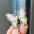 Casual Sweet IG Style Pin Butterfly Alloy Enamel Hollow Out Inlay Artificial Crystal Rhinestones Unisex Brooches