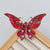 Casual Sweet IG Style Pin Butterfly Alloy Enamel Hollow Out Inlay Artificial Crystal Rhinestones Unisex Brooches