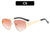 Casual Triangle Pc Avaitor Full Frame Women's Sunglasses