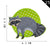 Casual Vacation Animal Nonwoven Cloth Sticker